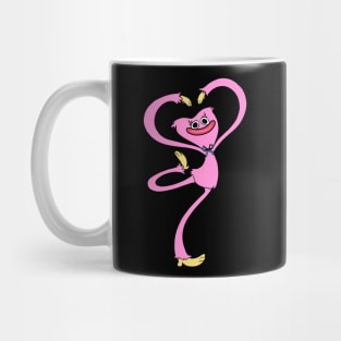 Creepy Dyed Pink Eyelashes Creature Costume Girls Boys Missy Mug